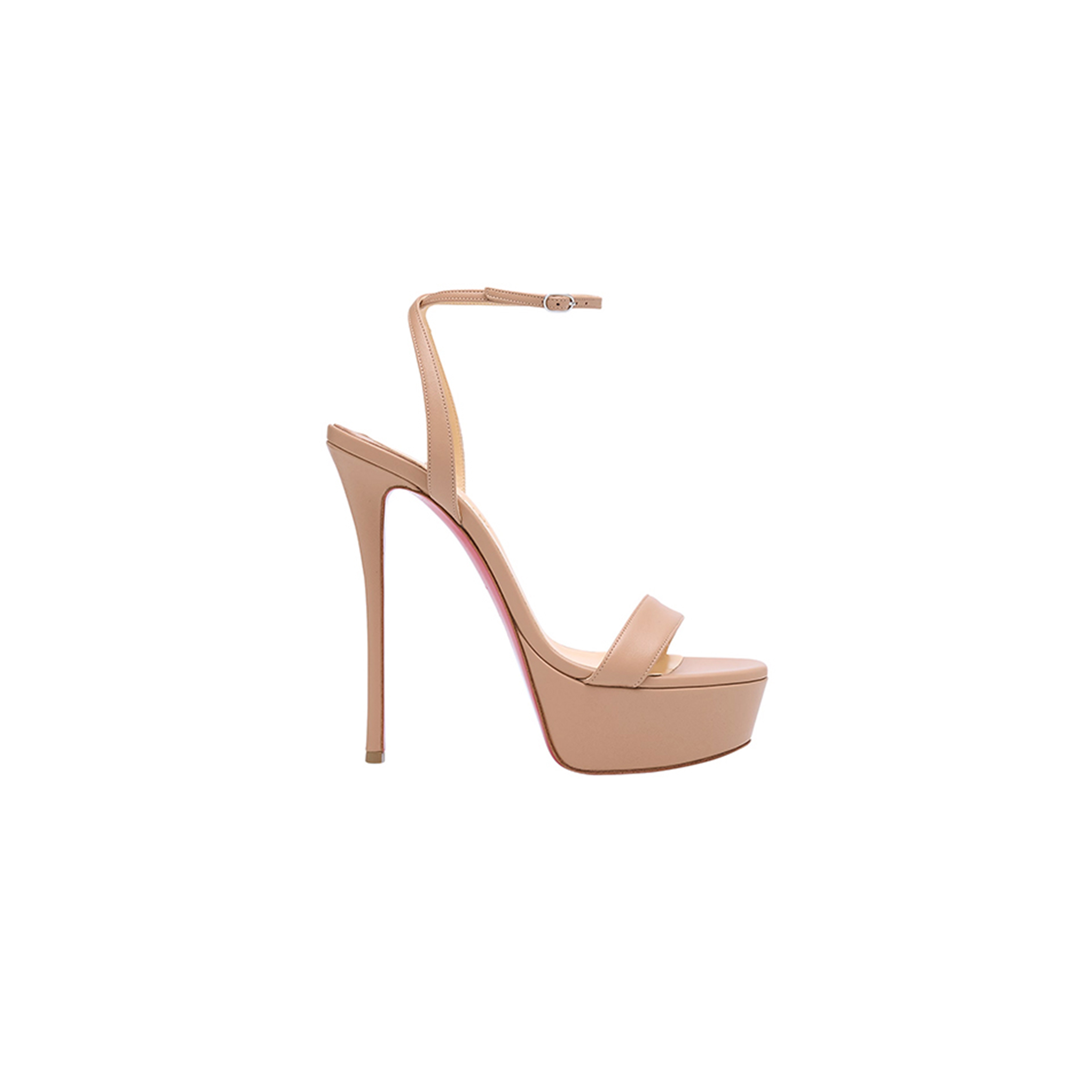 Chr1st1an louboutin loubi queen red sole platform sandals